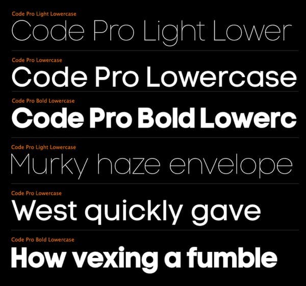 Code pro font family free download free